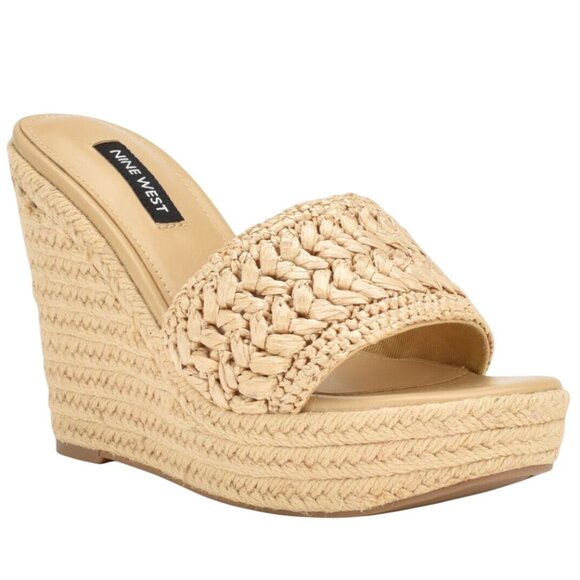 Nine West Women's Holand Casual Espadrille Wedge Sandals - Picture 1 of 5